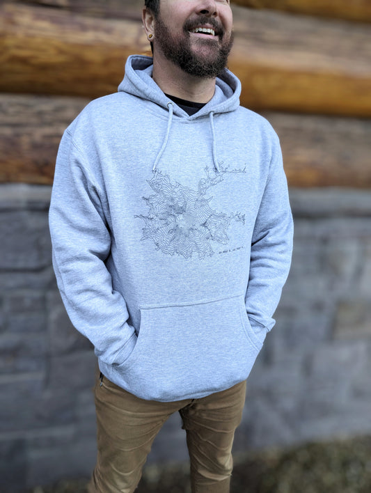 Mt Rainier w/Psalm 24 Unisex Premium Pullover Hoodie